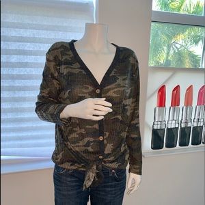 Camouflage sweater